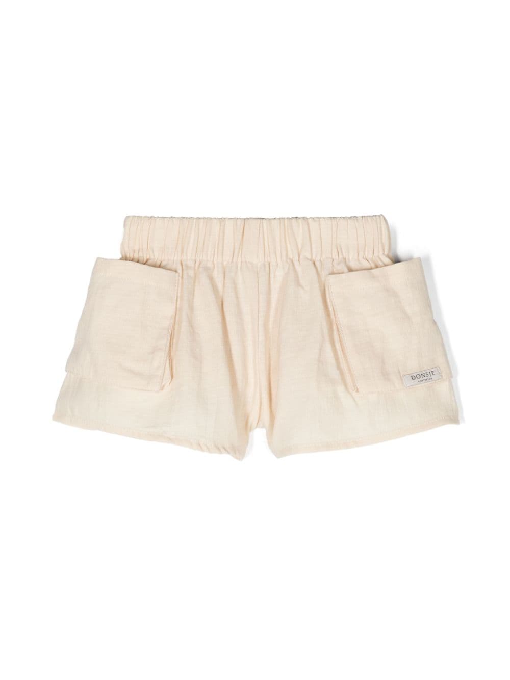 Shorts in cotone con vita elasticizzata - Rubino Kids