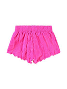 Shorts Nicci per bambina Molo fucsia con tessuto in spugna - Rubino Kids