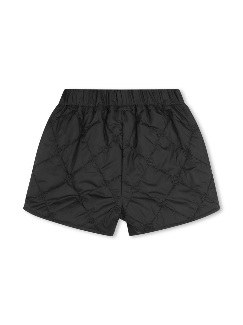 Shorts per bambina Givenchy Kids nero con design trapuntato - Rubino Kids