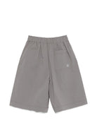 Shorts per bambino Douuod Kids grigio con vita elasticizzata - Rubino Kids