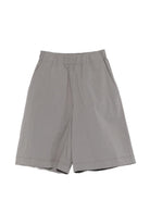 Shorts per bambino Douuod Kids grigio con vita elasticizzata - Rubino Kids