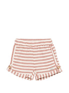 Shorts per neonata Donsje multicolor con design a righe - Rubino Kids
