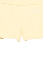 Shorts per neonata Givenchy Kids gialli con vita elasticizzata - Rubino Kids