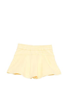 Shorts per neonata Givenchy Kids gialli con vita elasticizzata - Rubino Kids