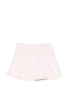 Shorts per neonata Givenchy Kids rosa con vita elasticizzata - Rubino Kids