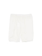 Shorts per neonata Jesurum Baby bianchi con elastico in vita - Rubino Kids