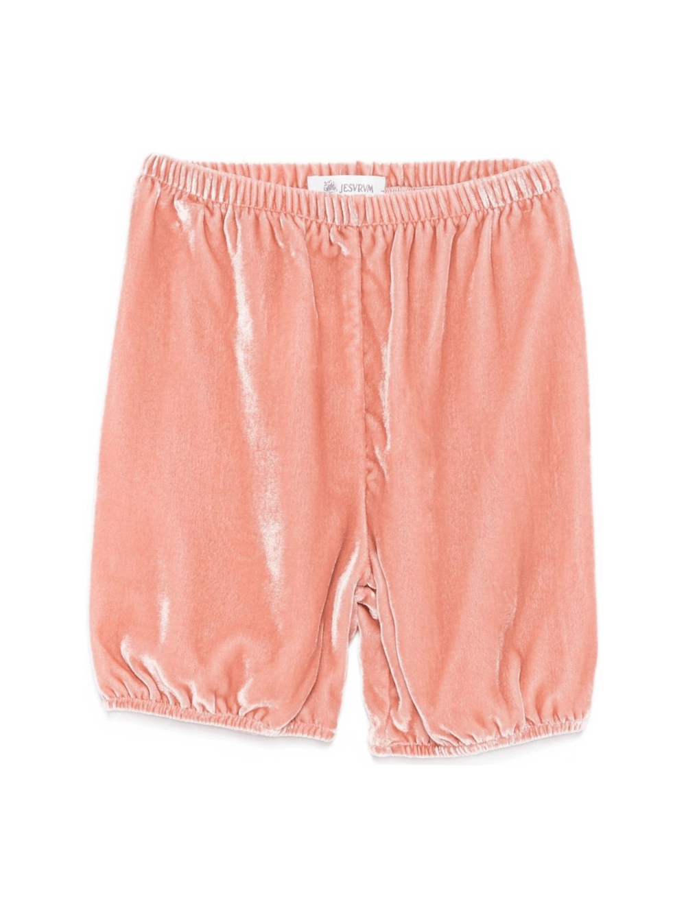 Shorts per neonata Jesurum Baby rosa con elastico in vita - Rubino Kids