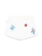 Shorts per neonata Stella McCartney Kids con ricamo stile animazione - Rubino Kids