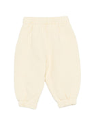 Shorts per neonato Bobo Choses beige con toppe gialle - Rubino Kids