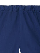 Shorts per neonato Bonpoint blu con vita elasticizzata - Rubino Kids