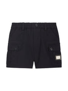 Shorts per neonato Dolce & Gabbana Kids blu con tasche laterali - Rubino Kids