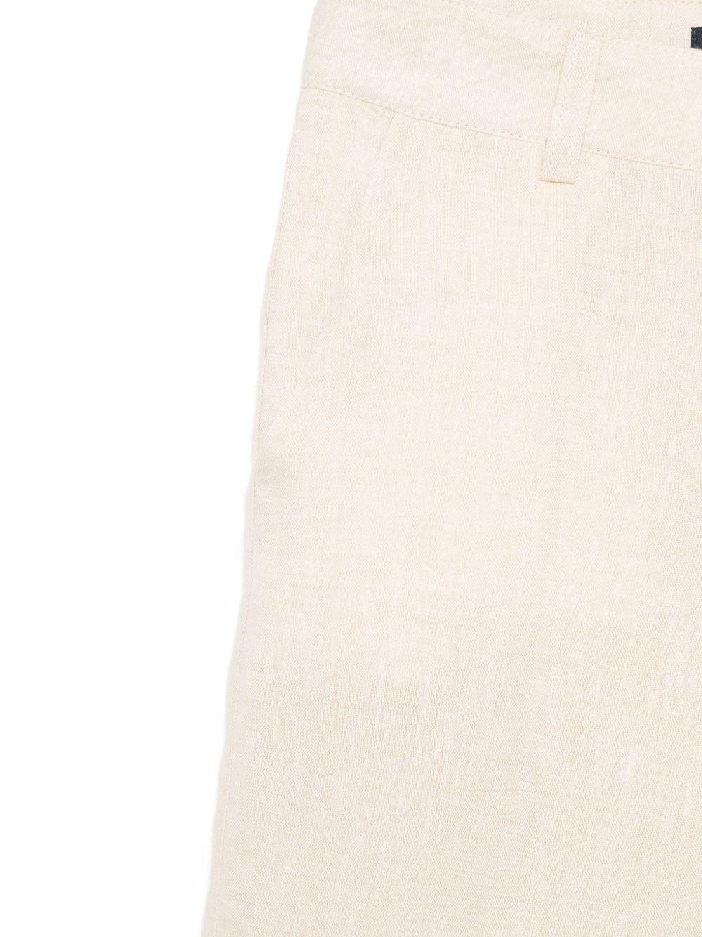 Shorts per neonato Fay Kids beige con tasche posteriori a filetto - Rubino Kids