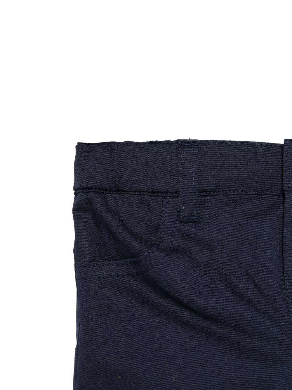 Shorts per neonato Fay Kids blu scuro con elastico in vita - Rubino Kids