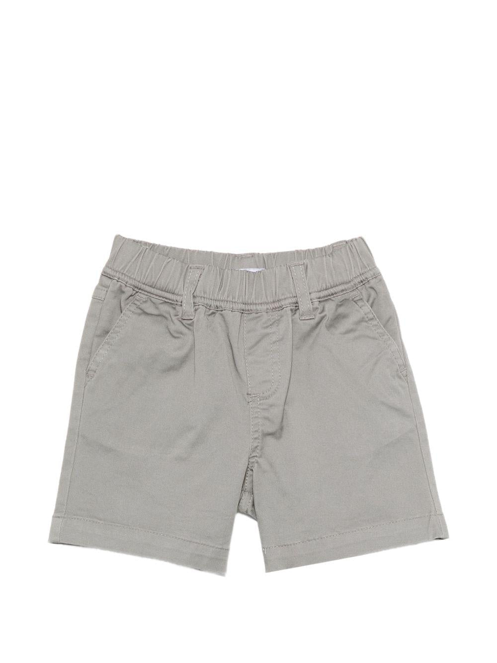 Shorts per neonato John Richmond Junior grigi con vita elasticizzata - Rubino Kids