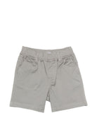Shorts per neonato John Richmond Junior grigi con vita elasticizzata - Rubino Kids
