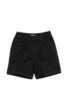 Shorts per neonato John Richmond Junior neri con tasche sul retro - Rubino Kids