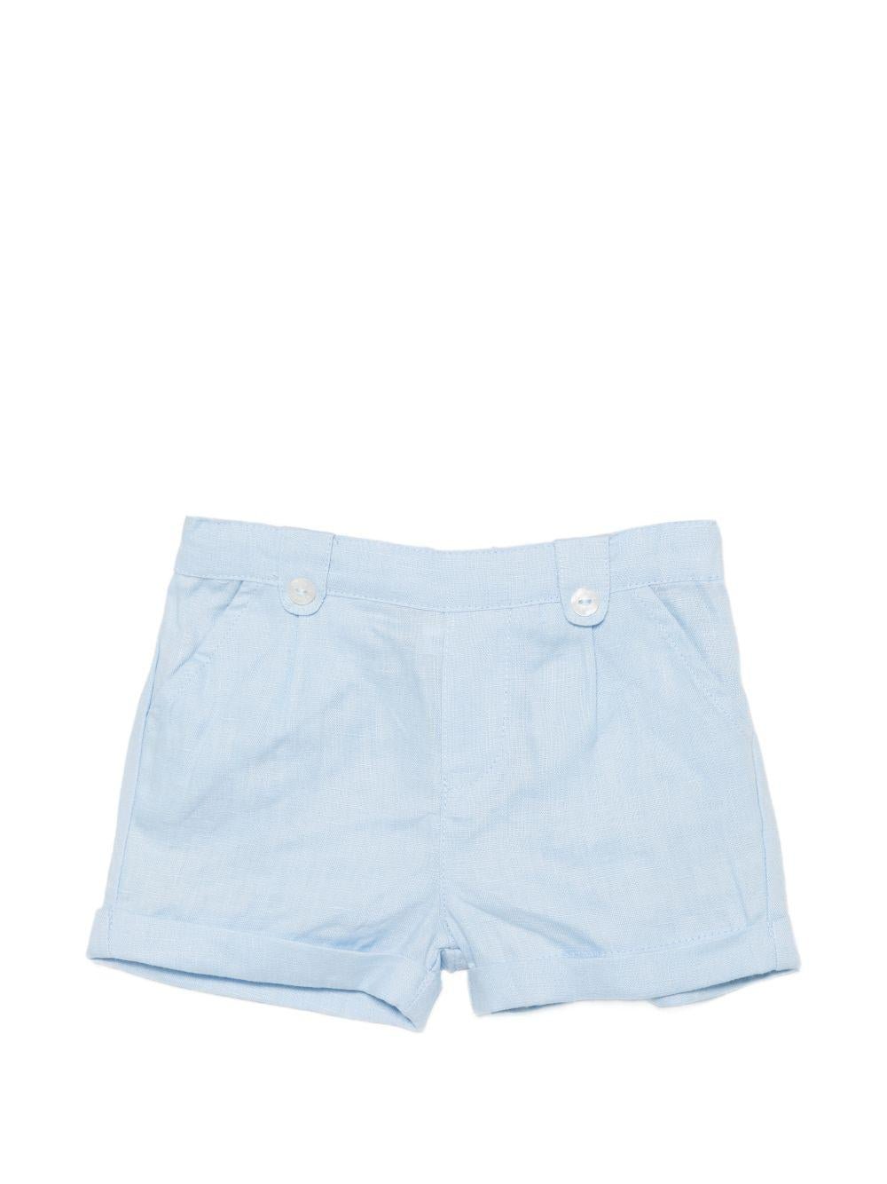 Shorts per neonato Tartine & Chocolat azzurro con risvolti - Rubino Kids