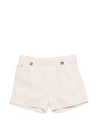 Shorts per neonato Tartine & Chocolat beige con bottoni - Rubino Kids