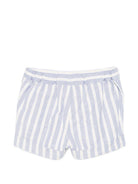 Shorts per neonato Tartine & Chocolat blu con dettaglio logo - Rubino Kids