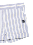 Shorts per neonato Tartine & Chocolat blu con dettaglio logo - Rubino Kids