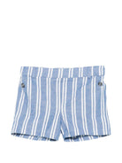 Shorts per neonato Tartine & Chocolat blu con motivo a righe - Rubino Kids