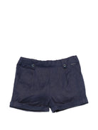 Shorts per neonato Tartine & Chocolat blu scuro in lino - Rubino Kids