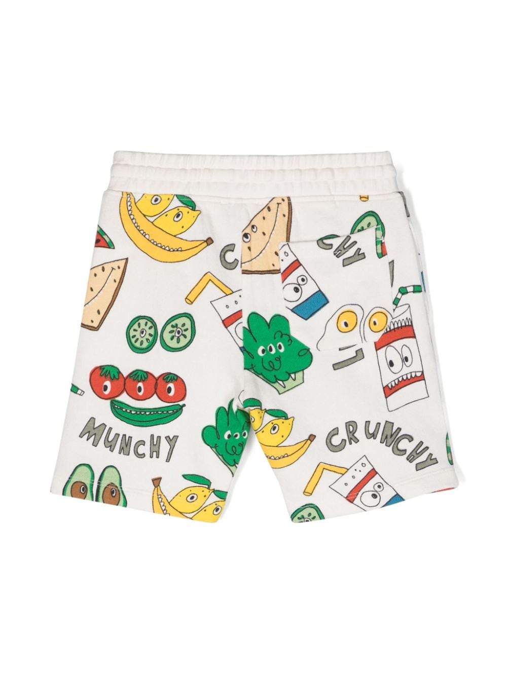 Shorts sportivi con stampa grafica - Rubino Kids