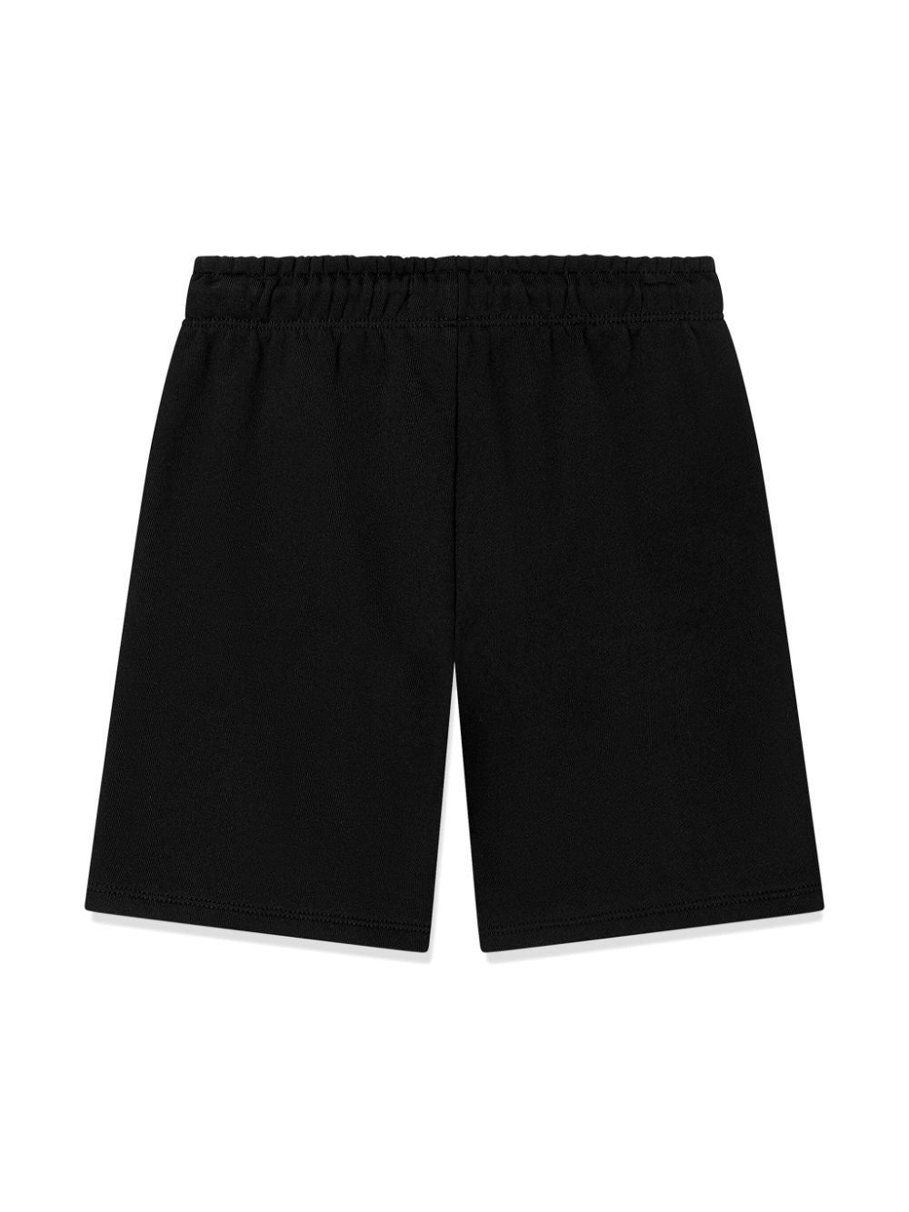 Shorts sportivi con stampa per bambino Calvin Klein Kids nero con vita media - Rubino Kids