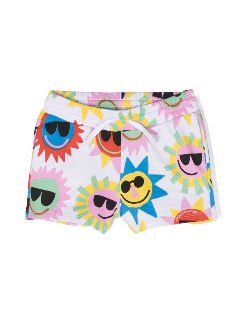 Shorts sportivi con stampa - Rubino Kids