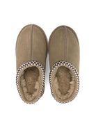 Slippers Tasman per bambina UGG Kids beige con punta tonda - Rubino Kids