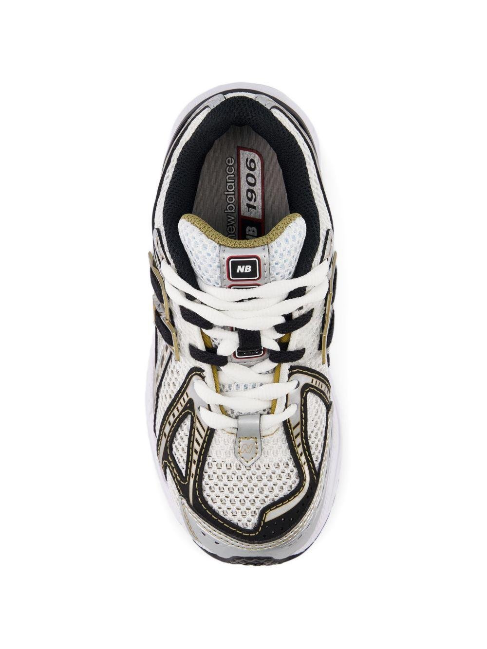 Sneakers 1906 per bambino New Balance Kids grigie con applicazione logo sui lati - Rubino Kids