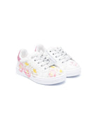 Sneakers a fiori - Rubino Kids