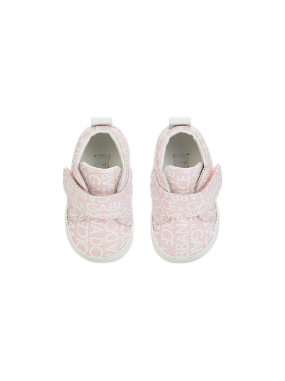 Sneakers alte con stampa DG - Rubino Kids