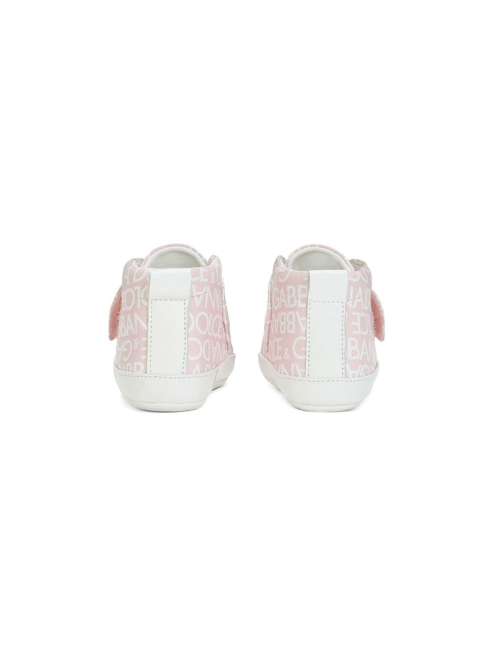 Sneakers alte con stampa DG - Rubino Kids