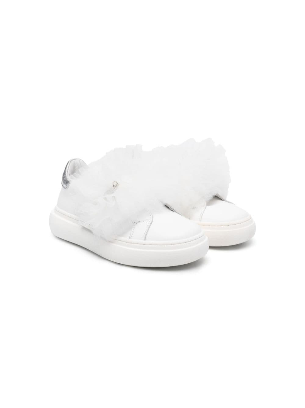 Sneakers con dettaglio tulle - Rubino Kids