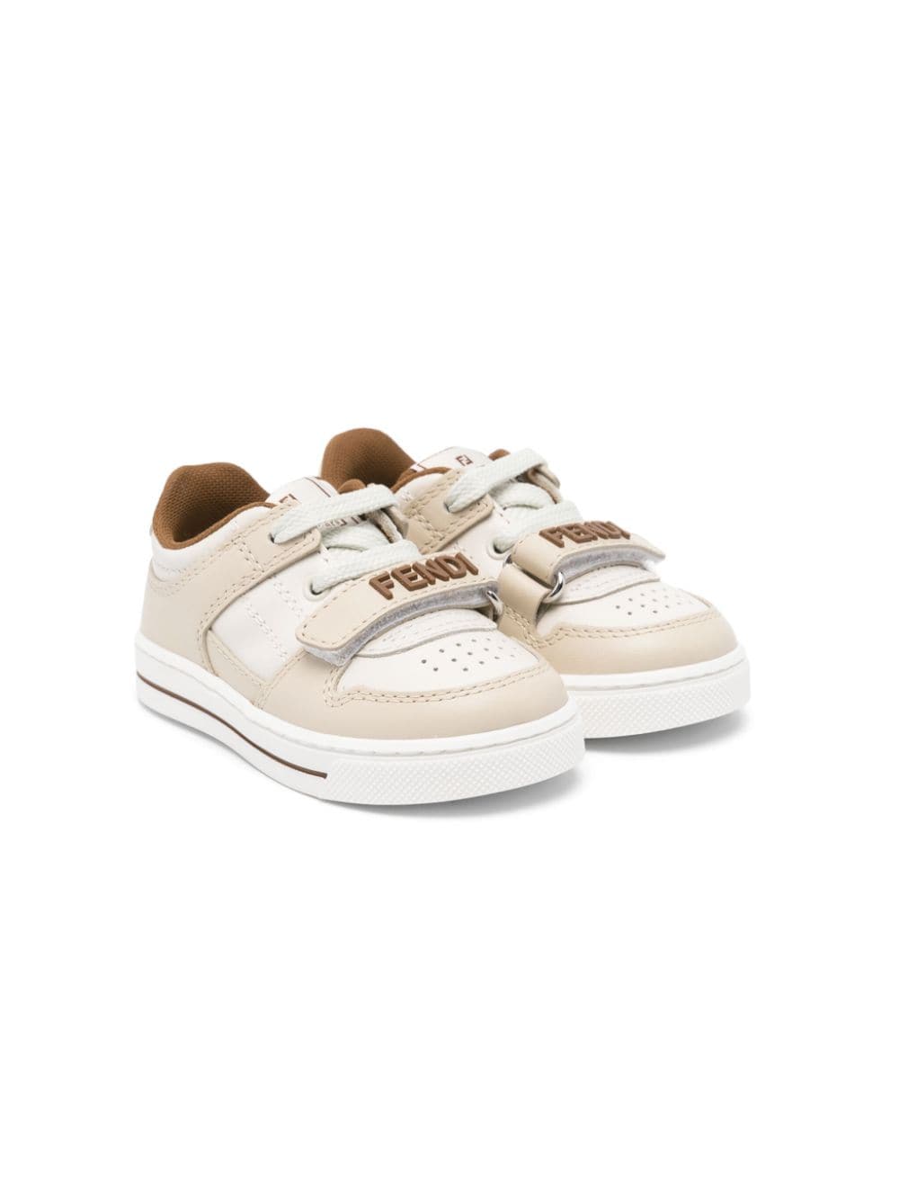 Sneakers con lacci e strappo - Rubino Kids