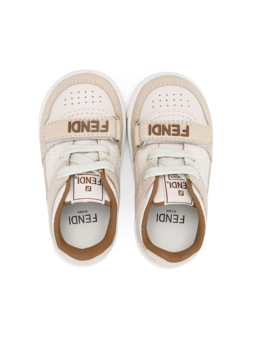 Sneakers con lacci e strappo - Rubino Kids