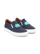 Sneakers con motivo Pegaso per bambino ETRO KIDS blu con inserti elasticizzati - Rubino Kids