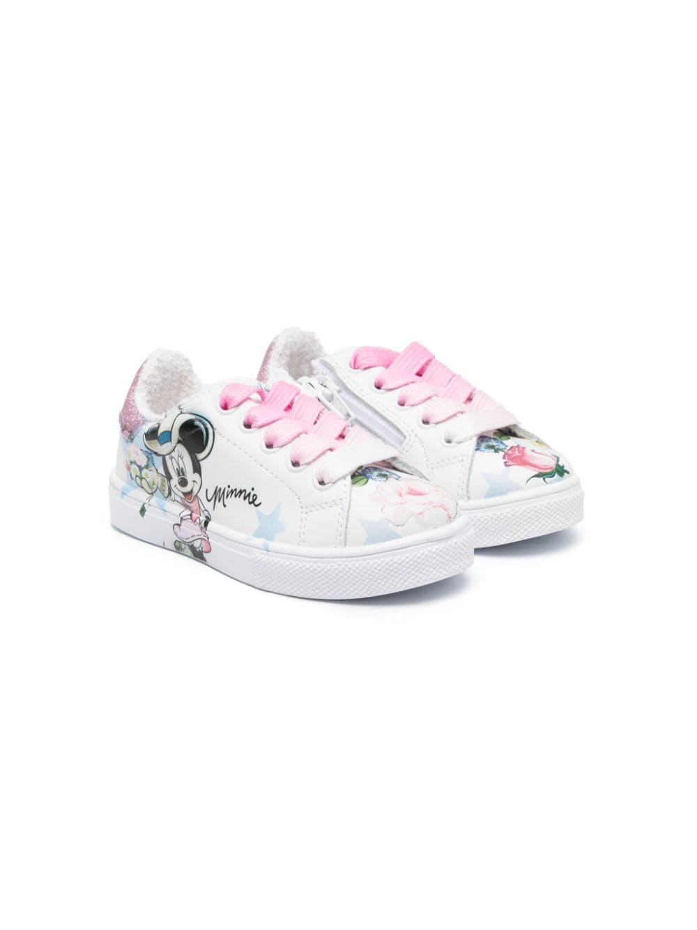 Sneakers con stampa Disney - Rubino Kids