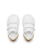 Sneakers con strappo per neonato Versace Kids bianco con grana liscia - Rubino Kids