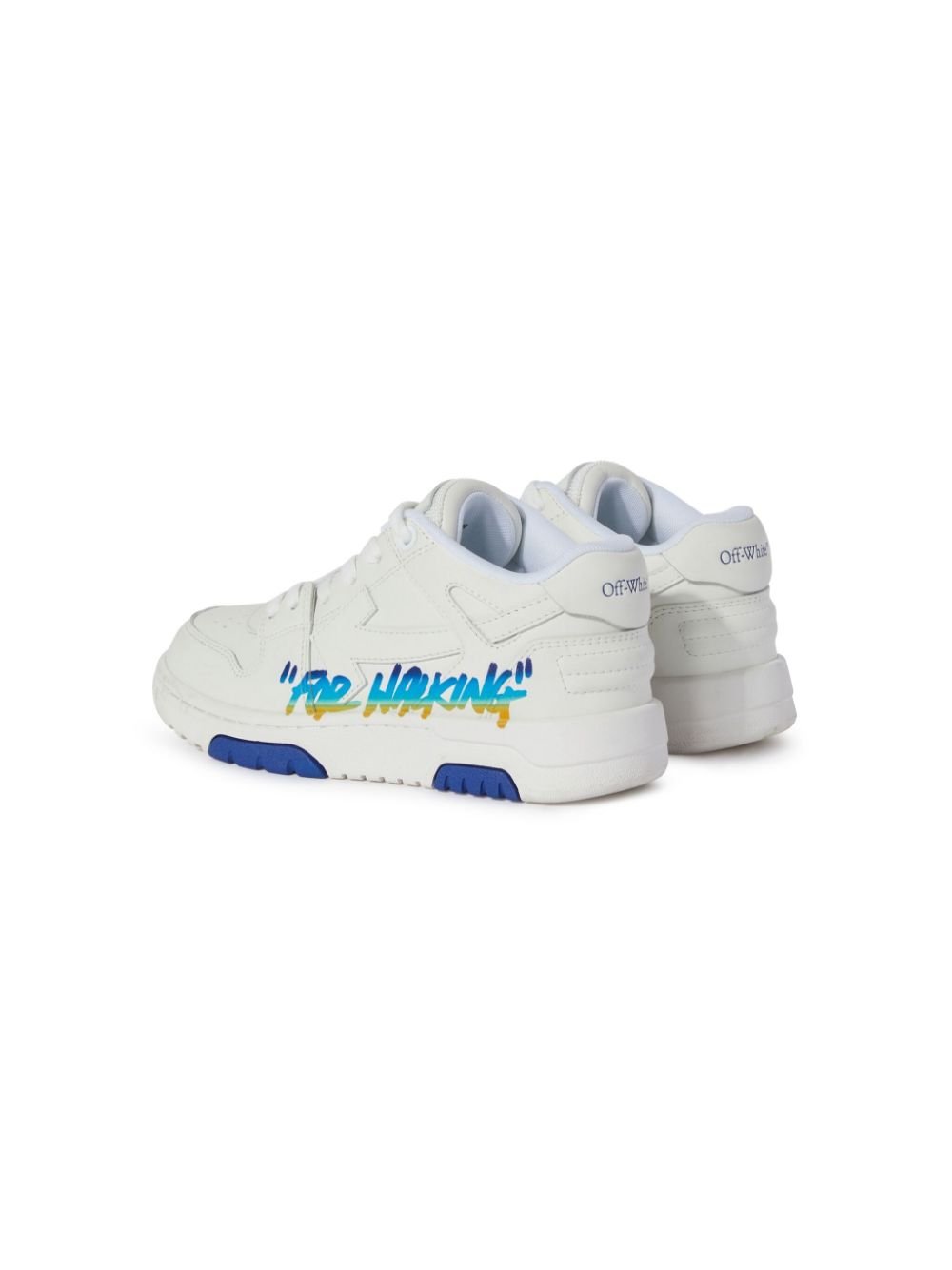 Sneakers Out Of Office per bambino Off - White Kids bianco con logo laterale - Rubino Kids