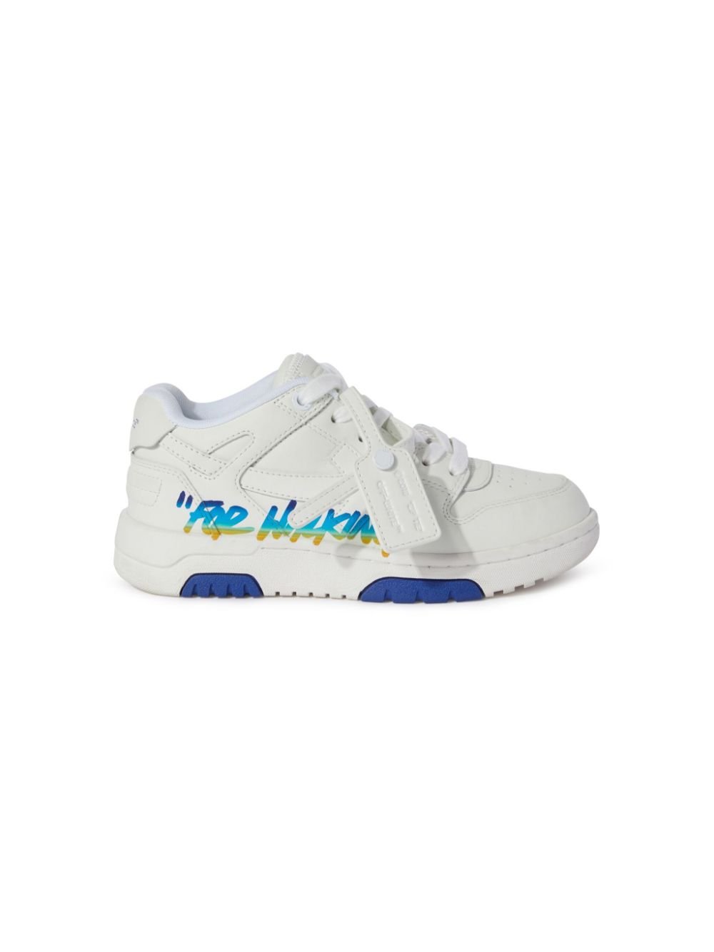 Sneakers Out Of Office per bambino Off - White Kids bianco con logo laterale - Rubino Kids