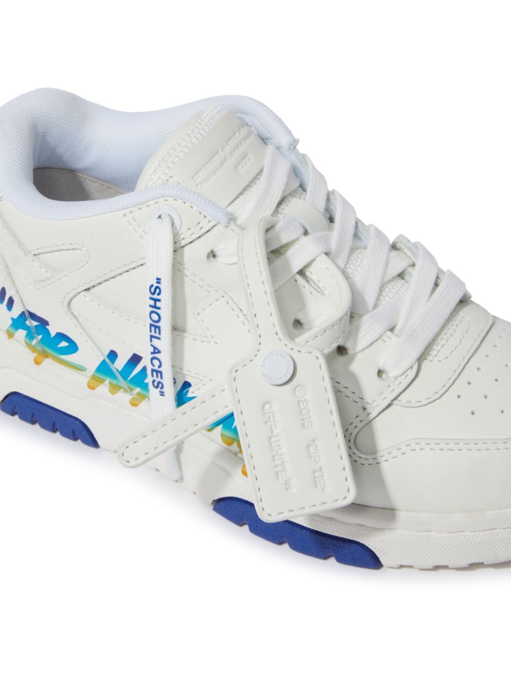 Sneakers Out Of Office per bambino Off - White Kids bianco con logo laterale - Rubino Kids