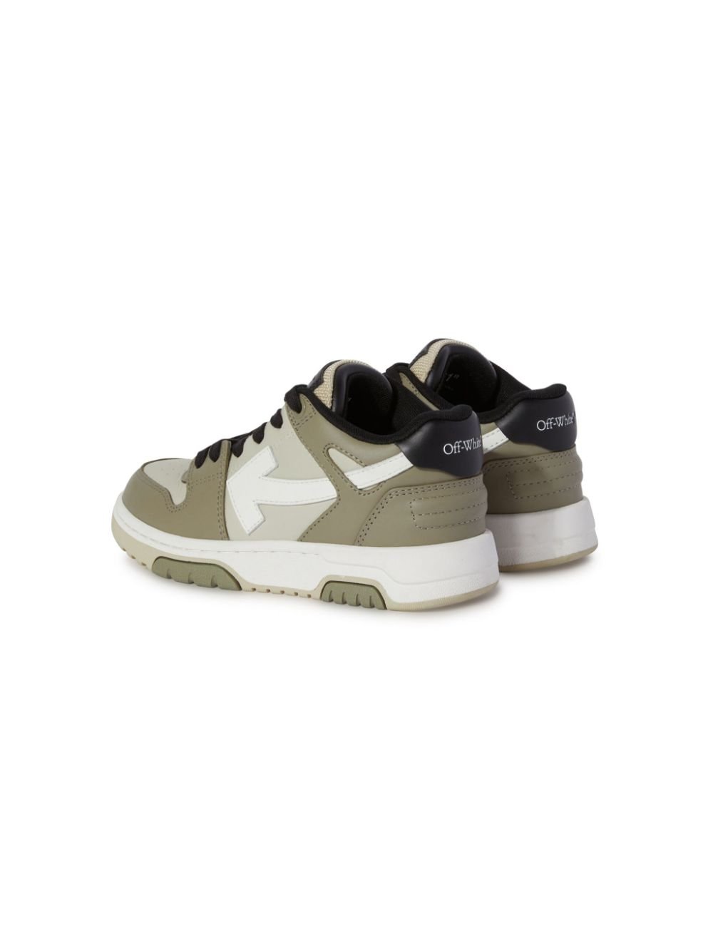 Sneakers Out Of Office per bambino Off - White Kids verde con punta traforata - Rubino Kids