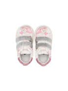 Sneakers per bambina Monnalisa bianco con stampa Dumbo - Rubino Kids