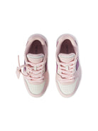 Sneakers per bambina Off - White Kids Out Of Office rosa e bianco con motivo Arrows - Rubino Kids