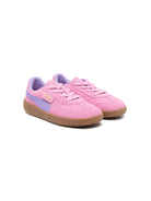 Sneakers per bambina Puma Kids Palermo rosa con logo laterale e sul tallone - Rubino Kids