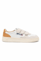 Sneakers per bambini AuTRY Kids bianche con logo sulla linguetta - Rubino Kids