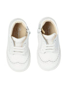 Sneakers per bambino Bonpoint bianco Enver con chiusura frontale con lacci - Rubino Kids