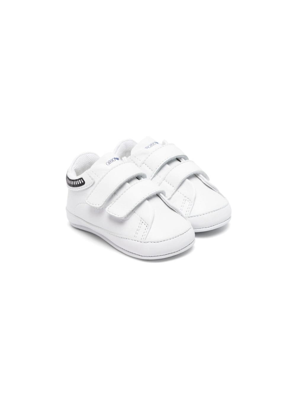 Sneakers per bambino Emporio Armani Kids bianco con strappo - Rubino Kids